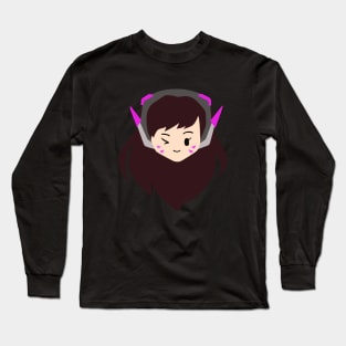 cute Dva Long Sleeve T-Shirt